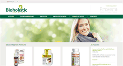 Desktop Screenshot of bioholistic.be
